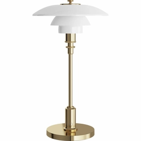 PH 2/1 PORTABLE - MESSING METALLISERET LED BORDLAMPE modern wall mounted lamp