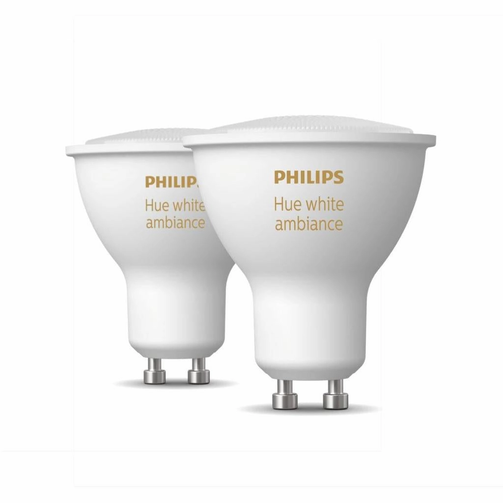 PHILIPS HUE AMBIANCE GU10 2 PAK 929001953310 contemporary ceiling fixture
