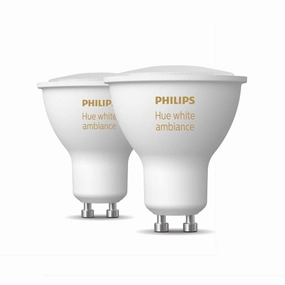 PHILIPS HUE AMBIANCE GU10 2 PAK 929001953310 contemporary ceiling fixture