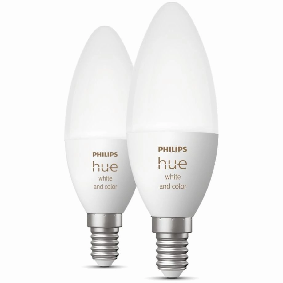 Philips Hue Color E14 Kerte 2 Pak - Lyskilde contemporary ceiling fixture