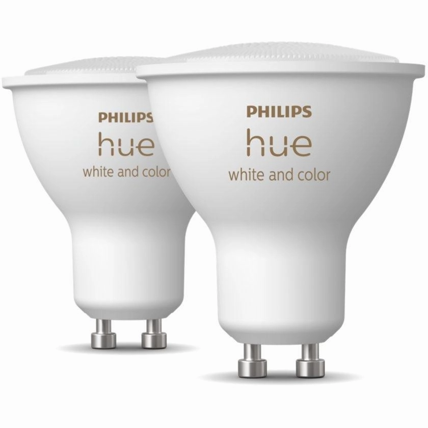 Philips Hue Color Gu10 2pak - Lyskilde contemporary ceiling fixture