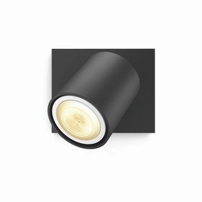 Philips Hue Runner Enkelt Spots Switch Sort tall arc lamp for living room