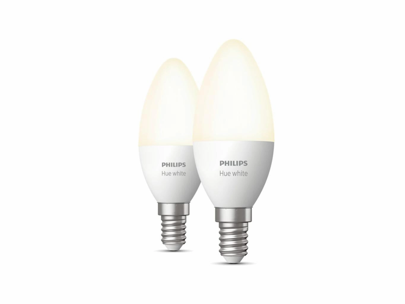 Philips Hue White Kerte E14 2pak H10,6 - Lyskilde contemporary ceiling fixture