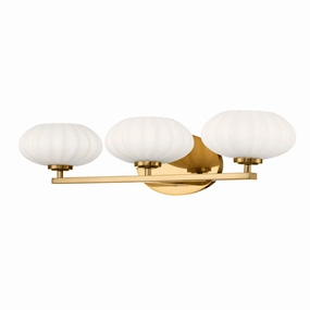 Pim 3 Light Gold Wall Light vintage desk lamp