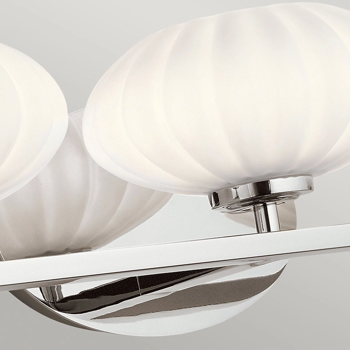 Pim 3 Light Polished Chrome Wall Light