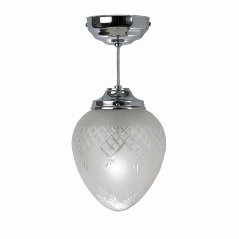 Pinestar Acorn Chrome Ceiling Light PINE863 ambient ceiling fixture