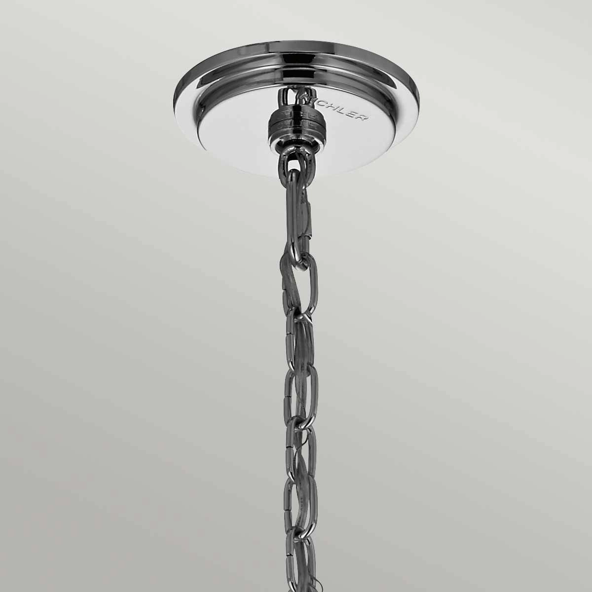 Piper 6 Light Polished Chrome Chandelier or Pendant