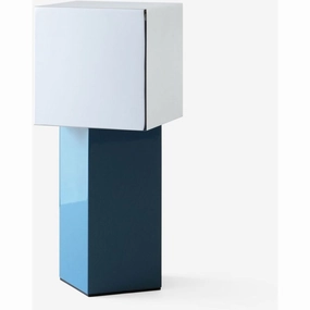PIVOT PORTABLE ATD7 BLUE SILVER BORDLAMPE - &TRADITION modern wall mounted lamp