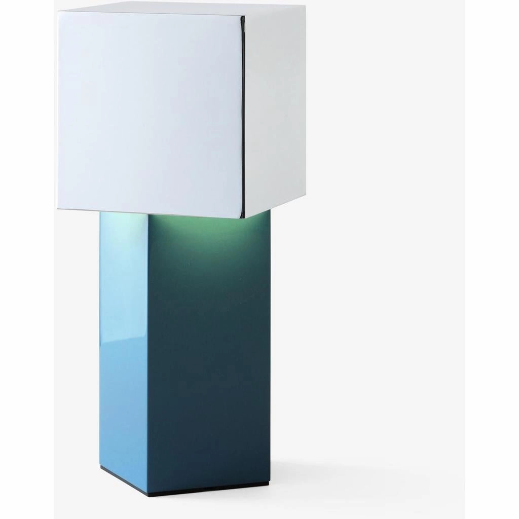 PIVOT PORTABLE ATD7 BLUE SILVER BORDLAMPE - &TRADITION