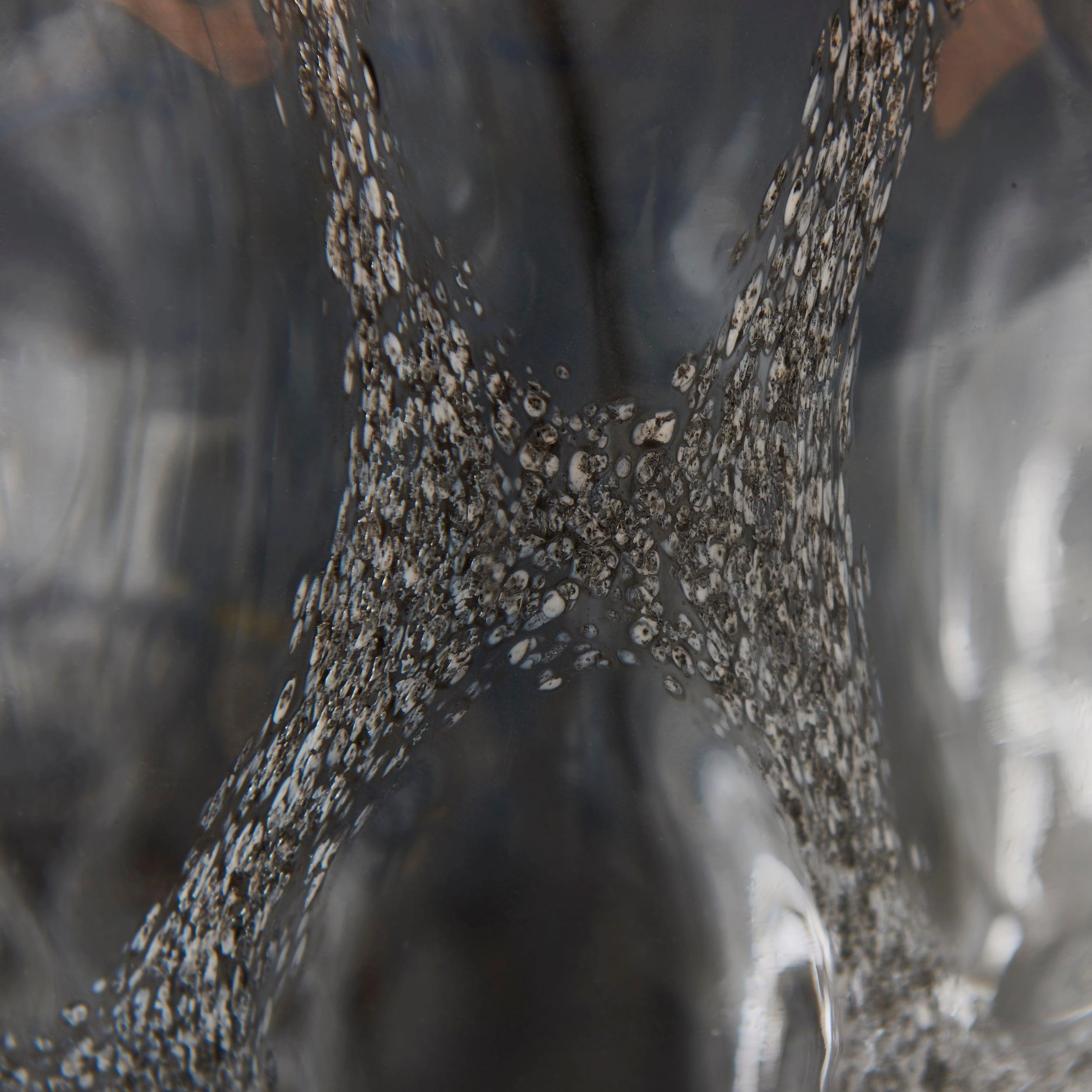 Pleasure Large Charcoal Tinted Glass Table Lamp Base