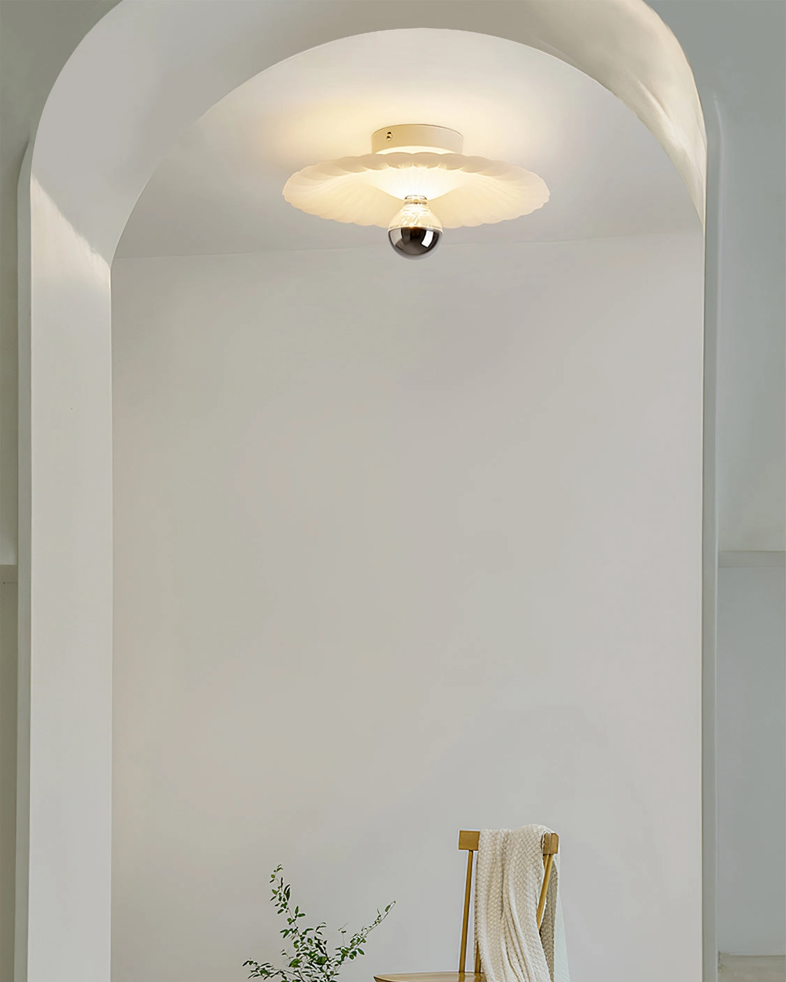 Pleated Ceiling Lamp