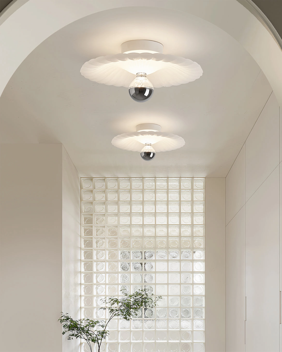 Pleated Ceiling Lamp