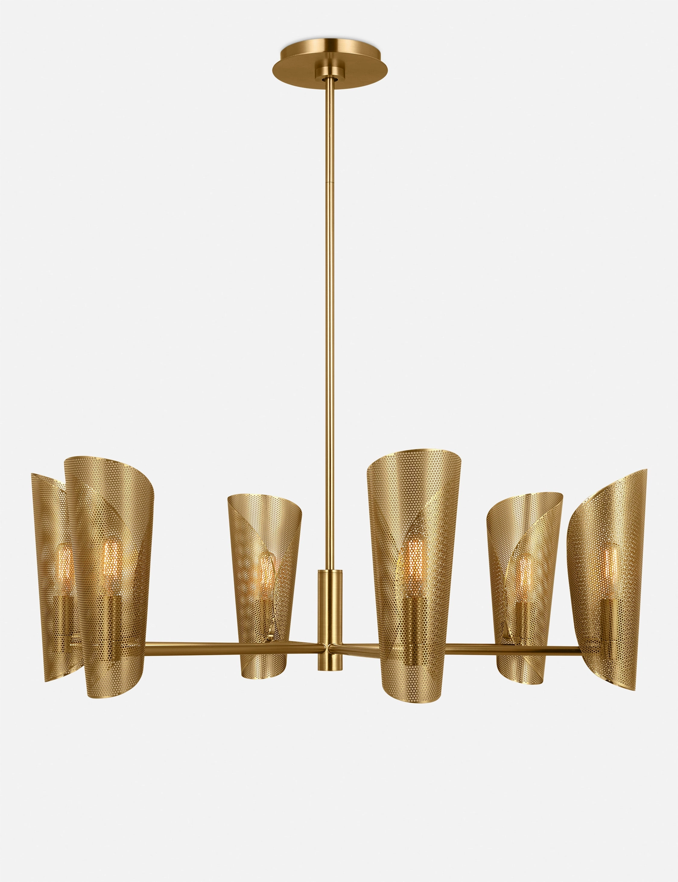 Plivot Chandelier by Christiane Lemieux modern floor lamp