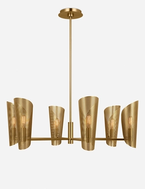 Plivot Chandelier by Christiane Lemieux modern floor lamp
