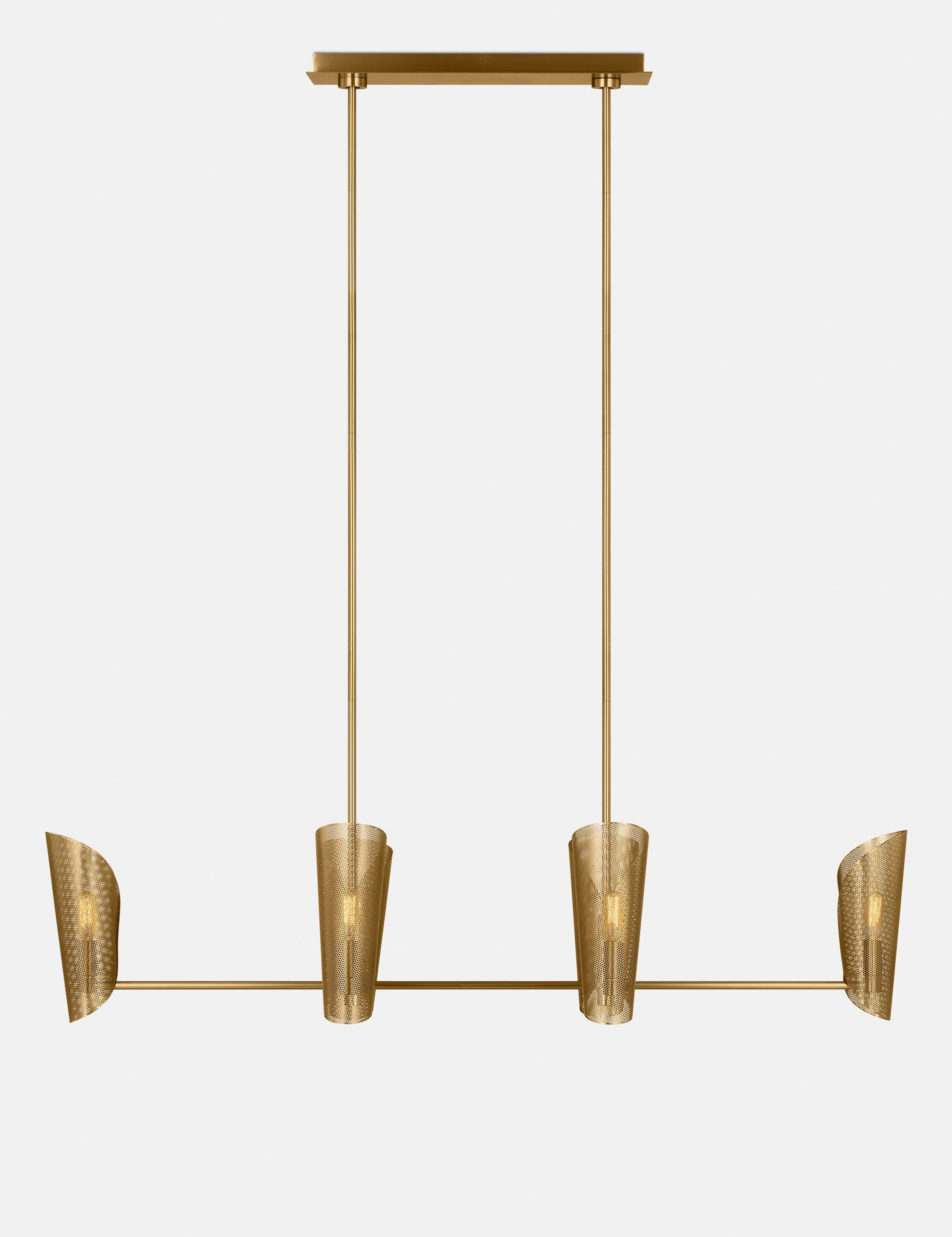 Plivot Linear Chandelier by Christiane Lemieux modern floor lamp