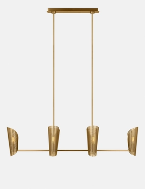 Plivot Linear Chandelier by Christiane Lemieux modern floor lamp