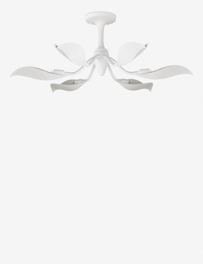 Popelin Semi-Flush Mount Light adjustable floor standing lamp