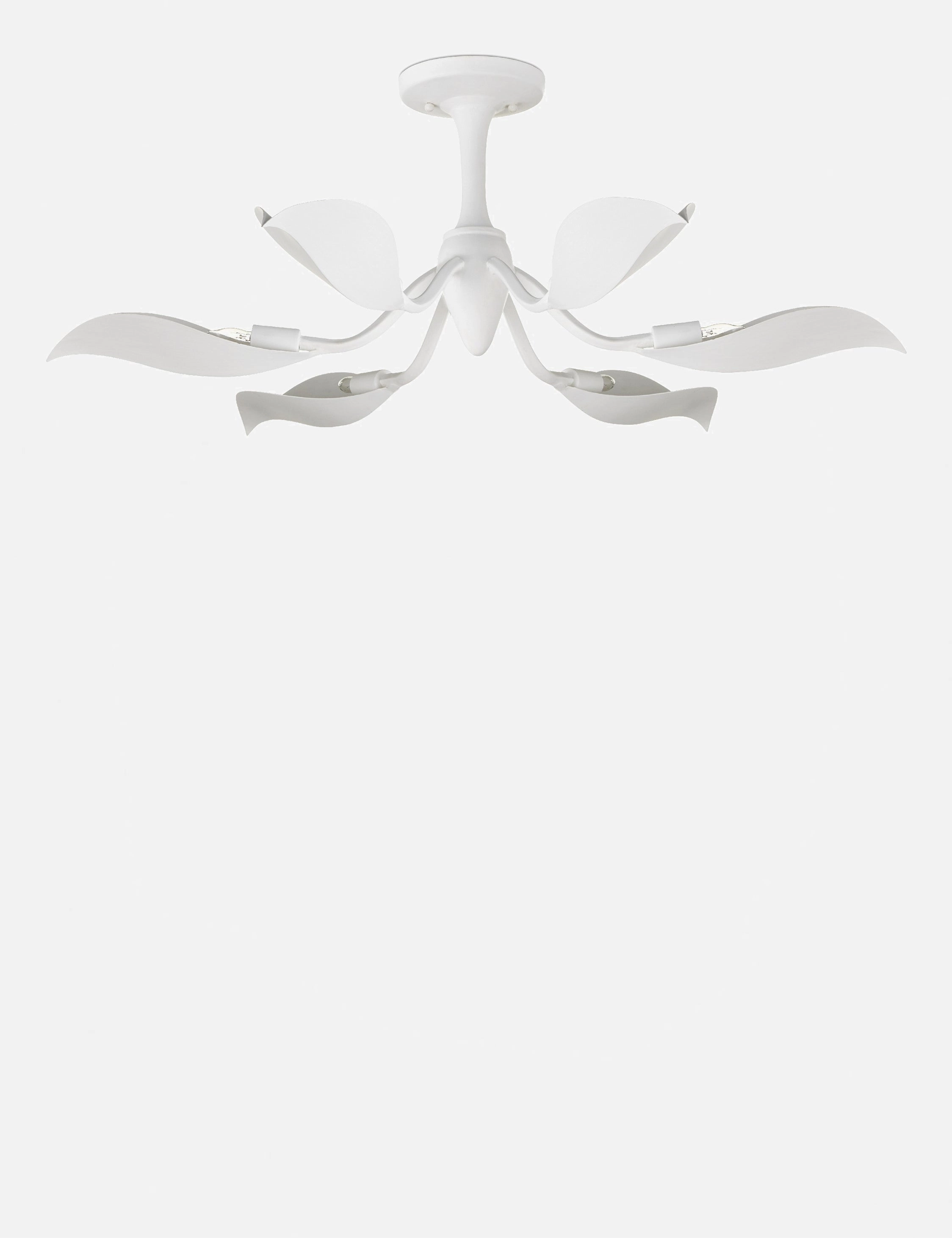 Popelin Semi-Flush Mount Light adjustable floor standing lamp