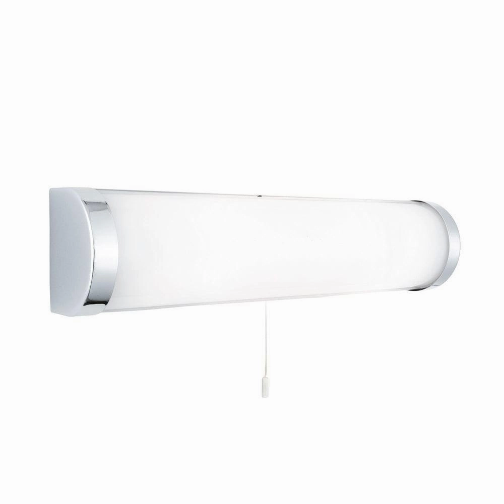 Poplar 2 Light Chrome Bathroom Wall Light - Pull Switch vintage desk lamp