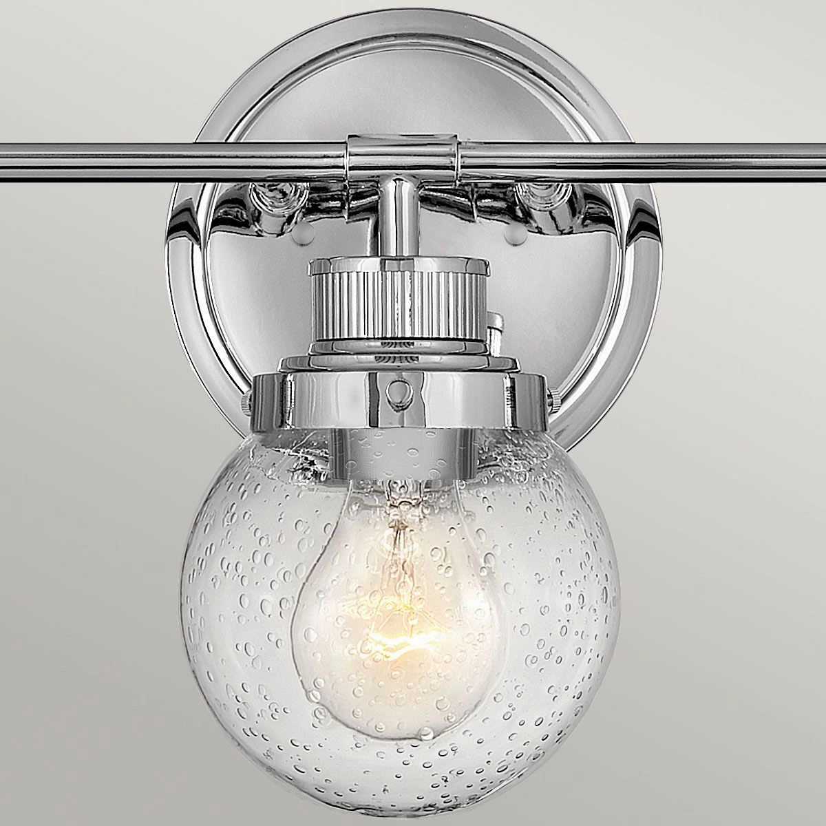 Poppy 3 Light Polished Chrome Bathroom Wall Light