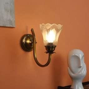 Prefect White And Gold Iron Wall Light decorative ceiling fixture