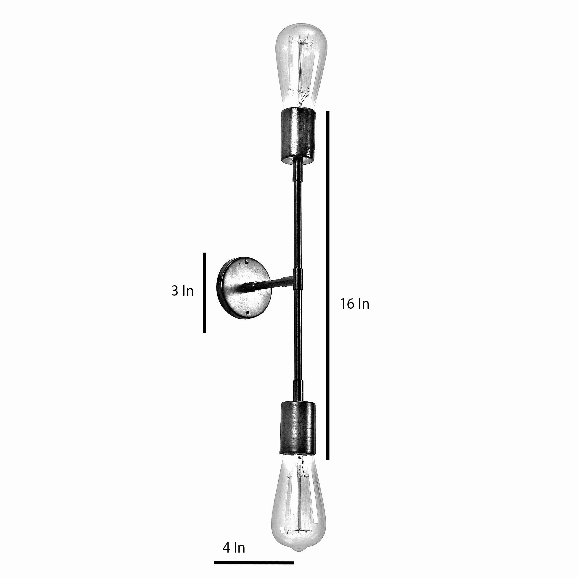 Premium Black Metal Wall Light by SS Lightings