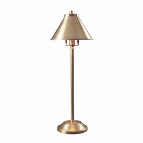Provence 1 Light Brass Stick Table Lamp Elstead Lighting energy-saving LED light