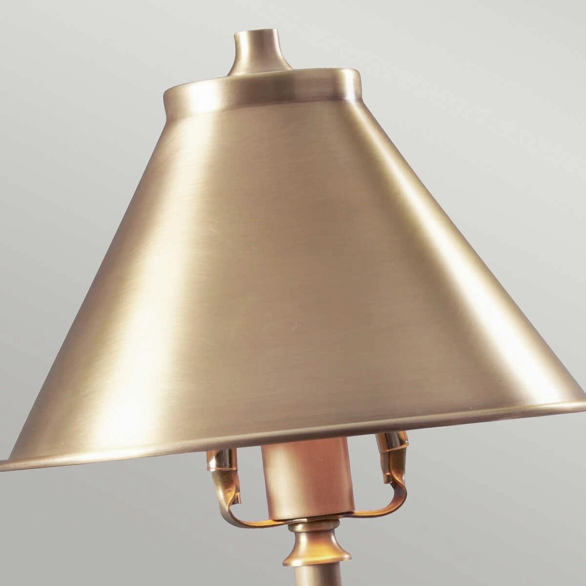 Provence 1 Light Brass Stick Table Lamp Elstead Lighting
