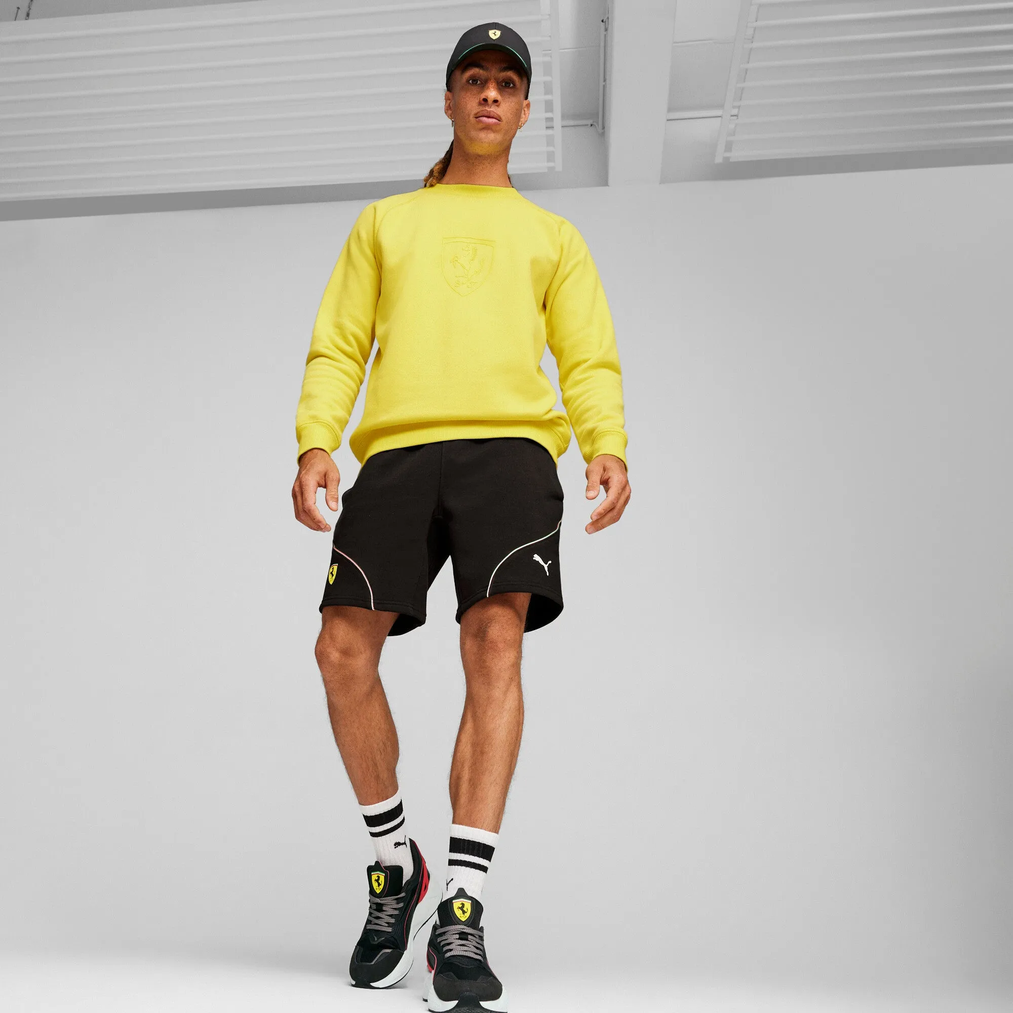 PUMA Men's Scuderia Ferrari Race Big Shield Motorsport Crew