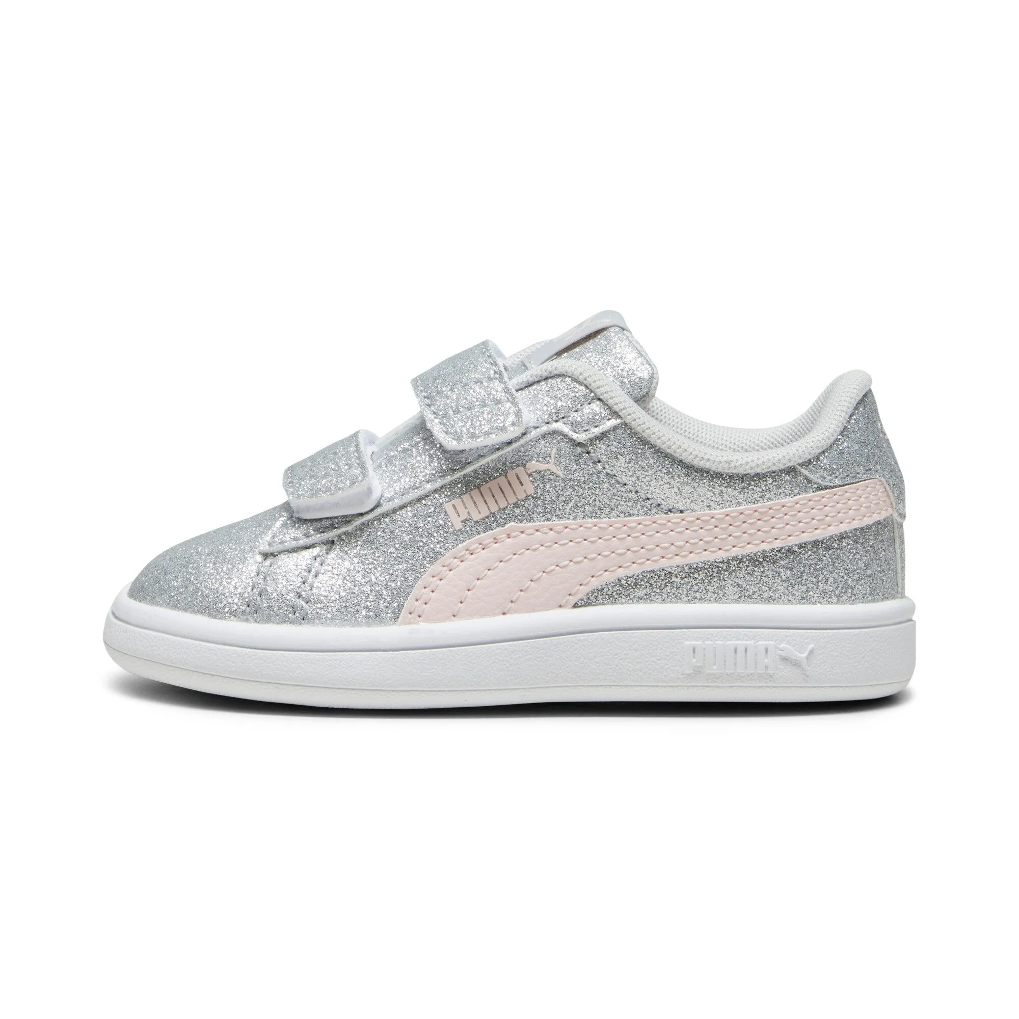 PUMA Toddler Girls' Smash 3.0 Glitz Glam Sneakers