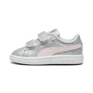 PUMA Toddler Girls' Smash 3.0 Glitz Glam Sneakers