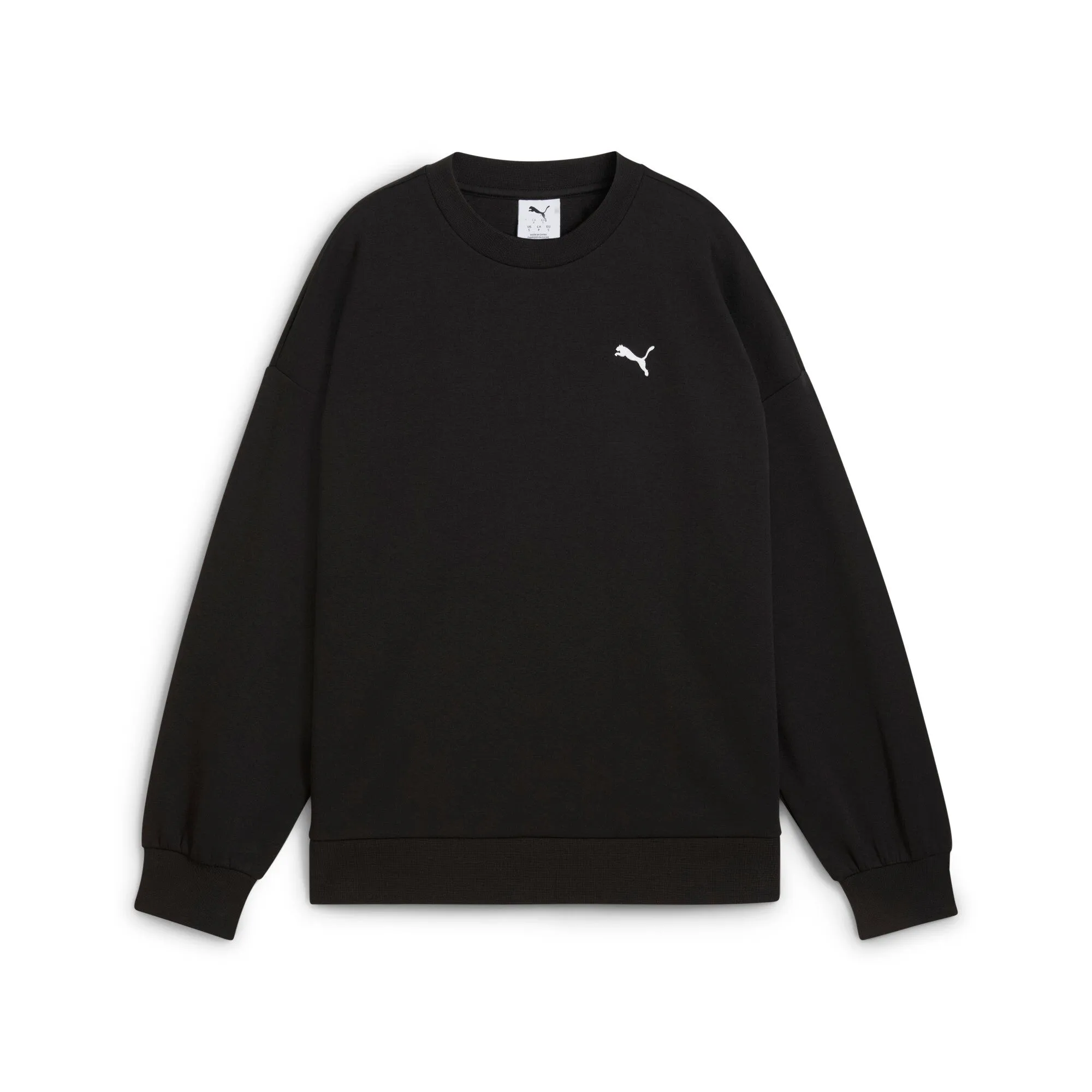 PUMA Women's Wardrobe Essentials Oversized Crew Sweatshirt