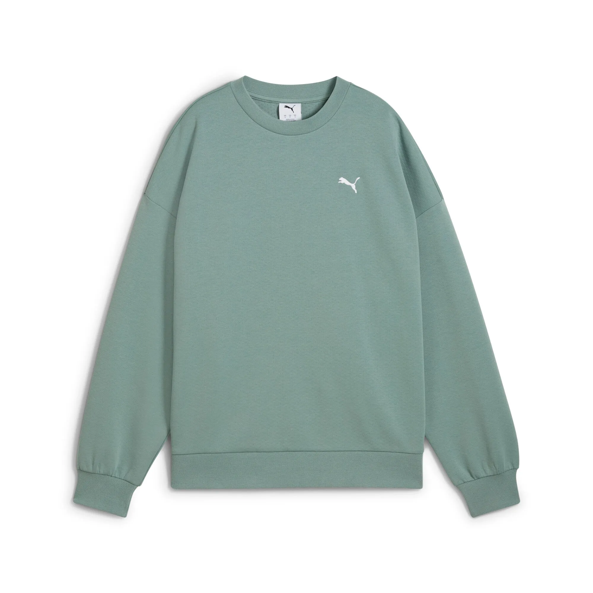 PUMA Women's Wardrobe Essentials Oversized Crew Sweatshirt