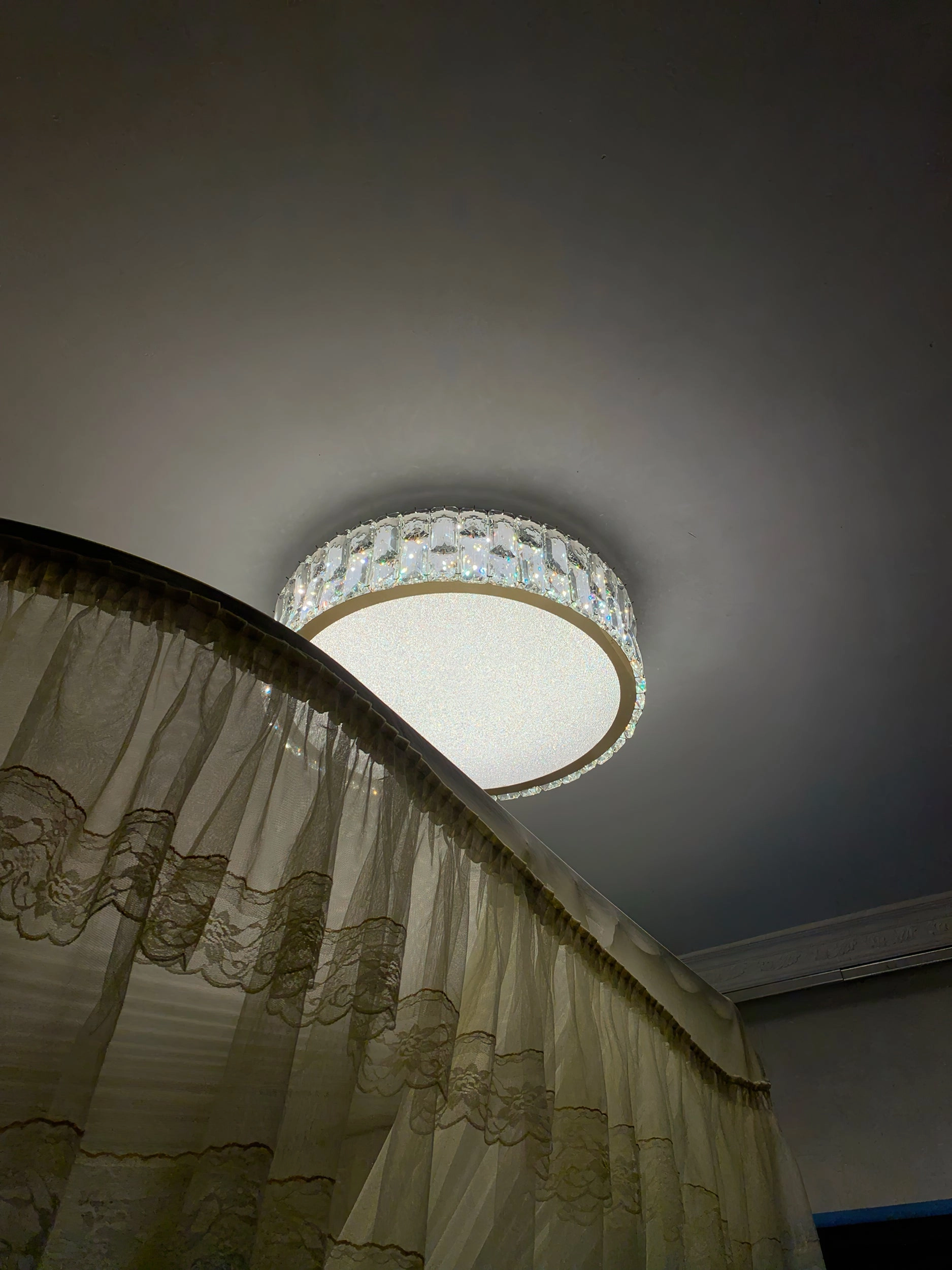 Quicksand Crystal Ceiling Lamp
