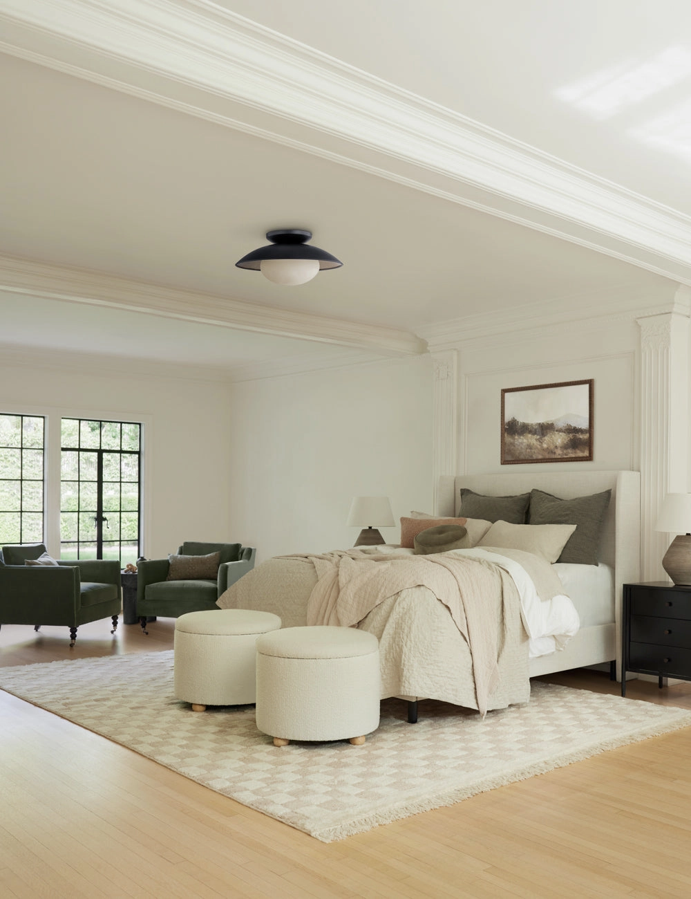 Quinn Semi-Flush Light