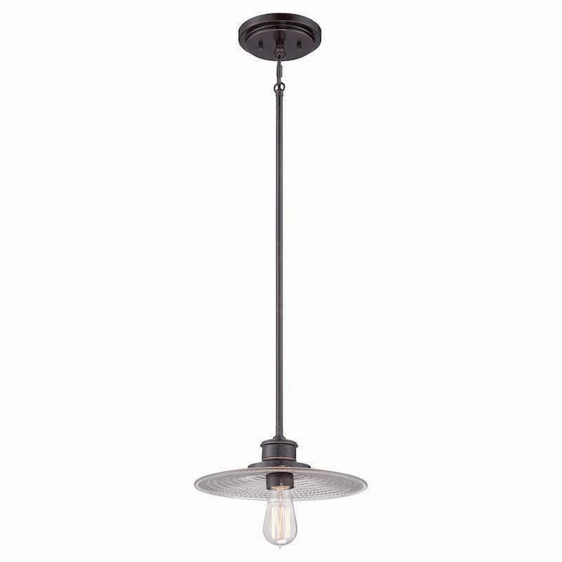 Quoizel Admiral Bronze Finish Pendant Ceiling Light soft glow ceiling light
