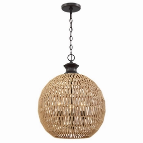 Quoizel Casablanca Bronze Ceiling Pendant Light flush mount ceiling fixture