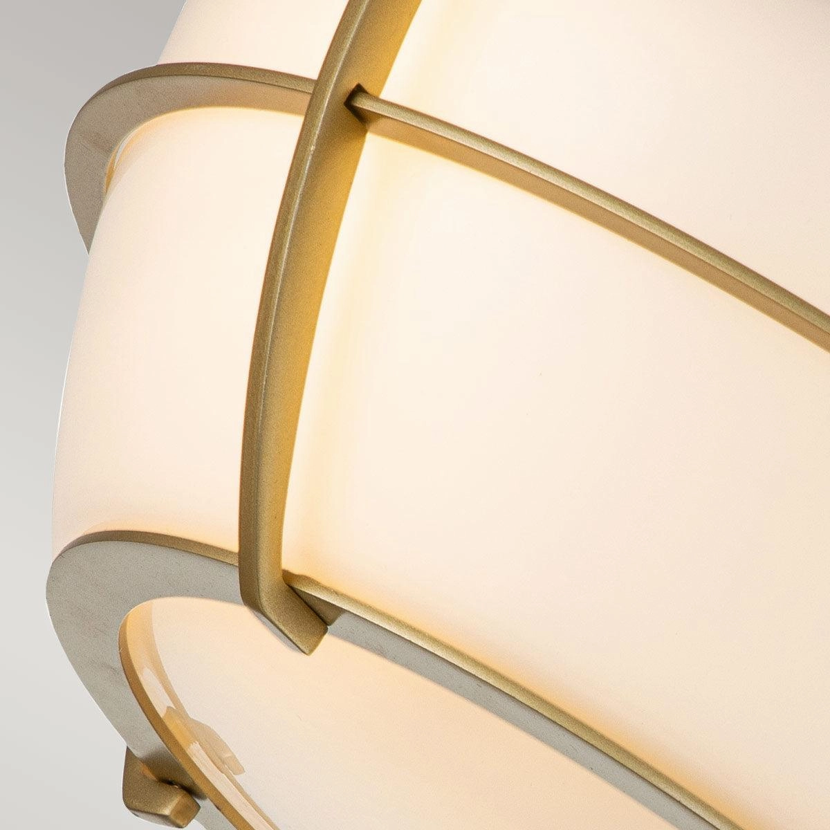Quoizel Chance 2 Light Brass Bathroom Flush Mount