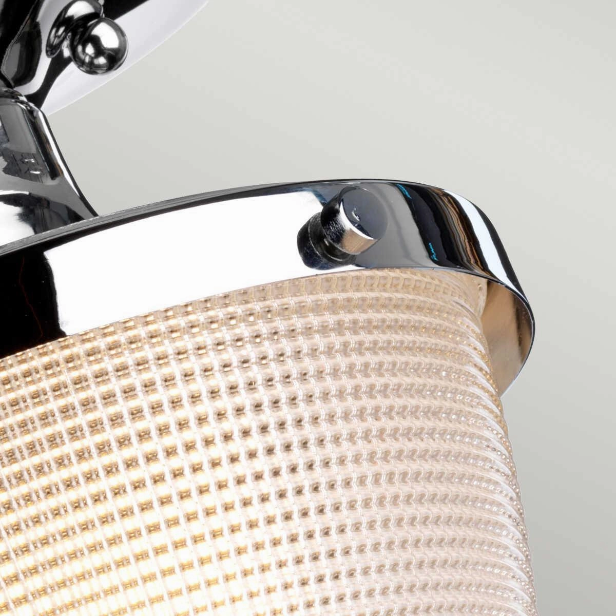 Quoizel Dublin Semi-Flush Polished Chrome Bathroom Light