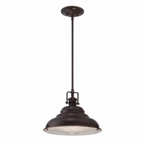 Quoizel Eastvale Large Bronze Pendant Ceiling Light soft glow ceiling light