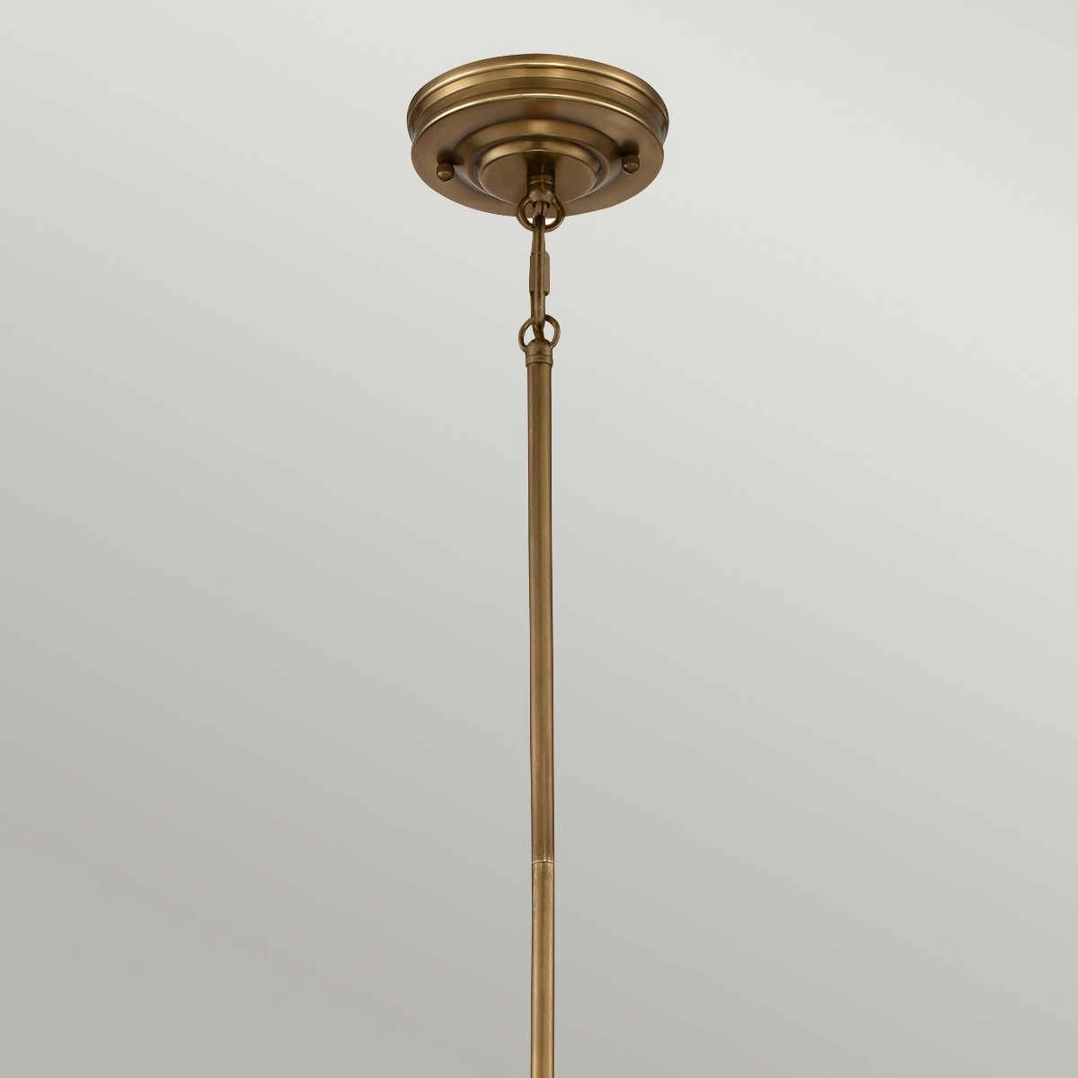 Quoizel Emery 1 Light Brass Mini Ceiling Pendant Light