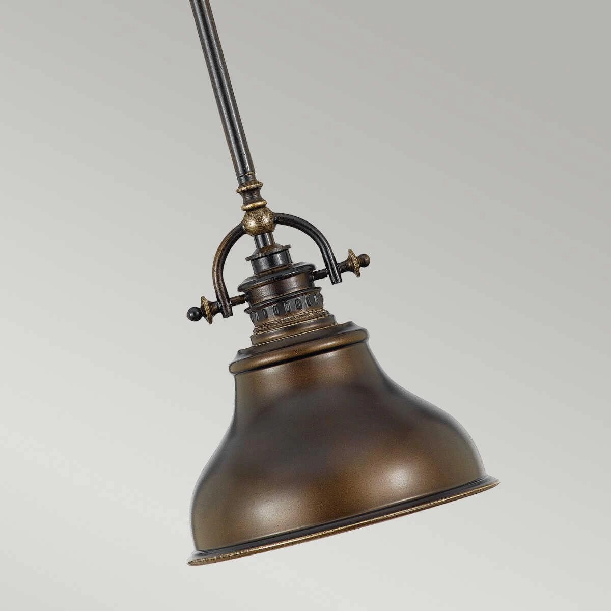 Quoizel Emery Mini Bronze Pendant Ceiling Light