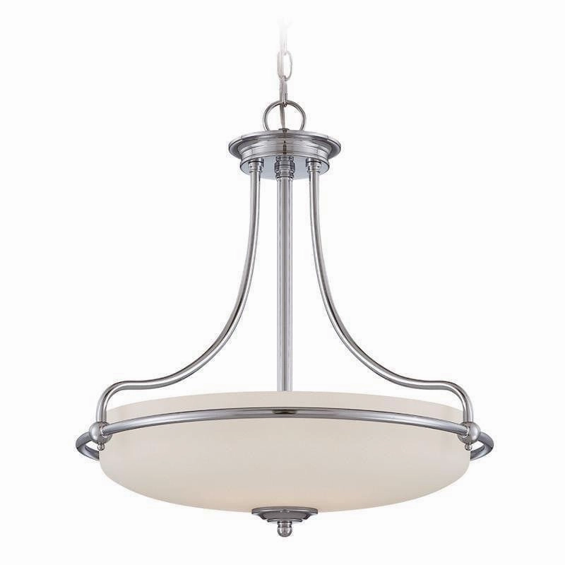 Quoizel Griffin Chrome 4 Light Ceiling Pendant sleek LED ceiling lamp