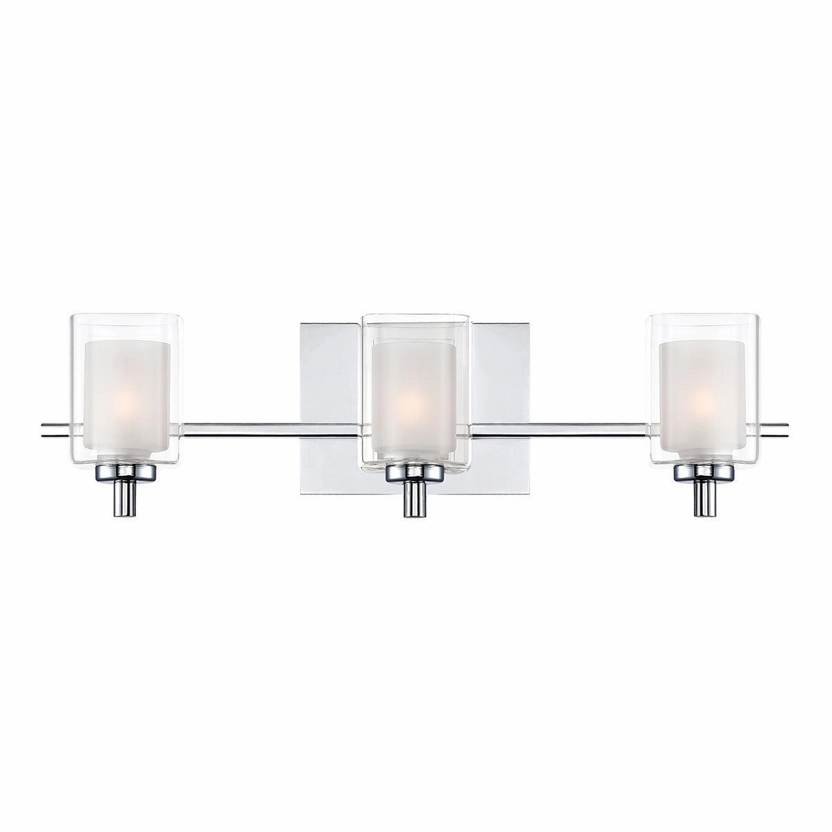 Quoizel Kolt 3 Light Chrome Wall Light vintage desk lamp