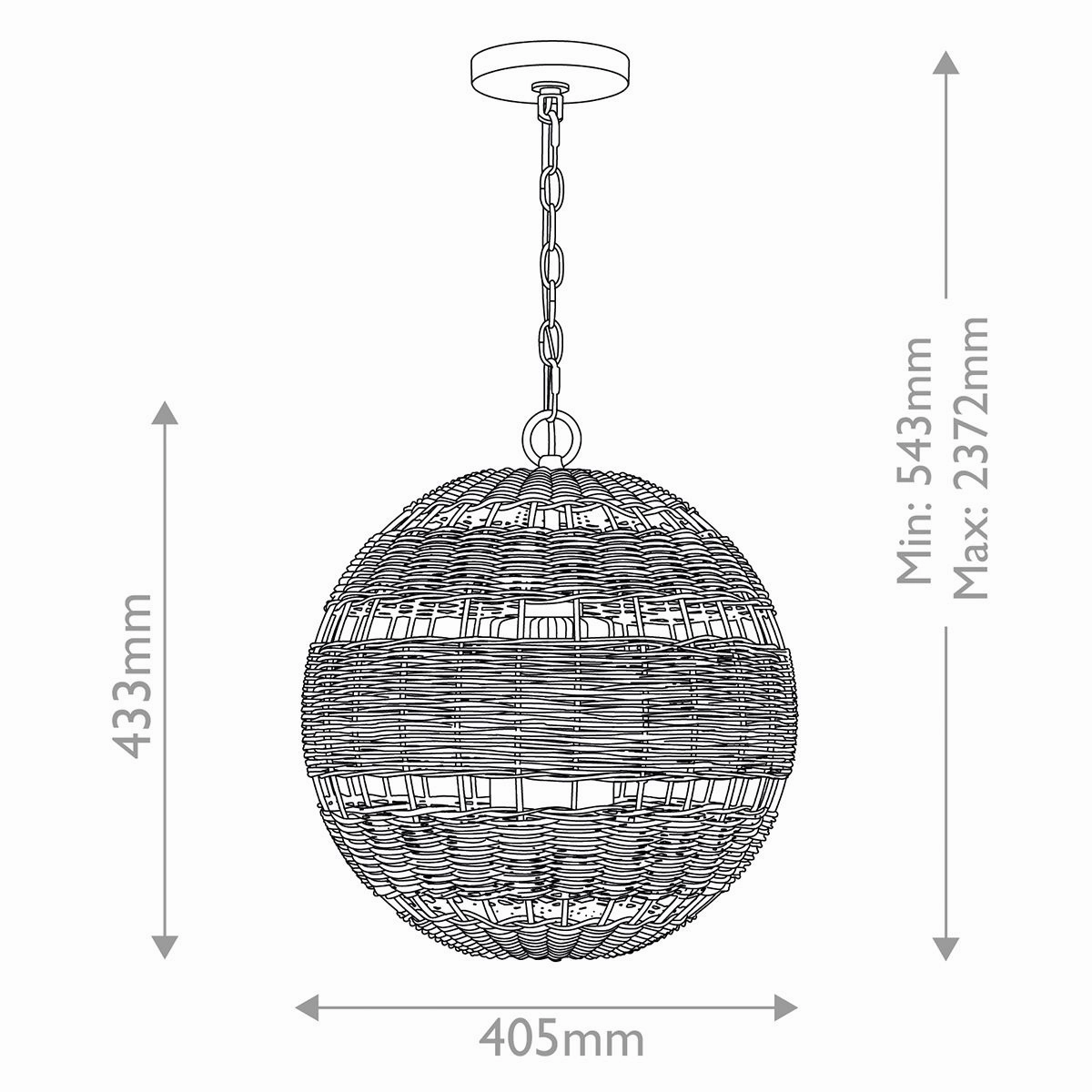 Quoizel Lindendale Bronze Pendant Light