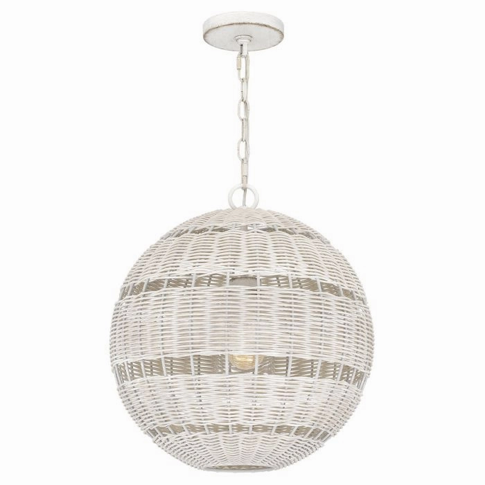Quoizel Lindendale White Pendant Light