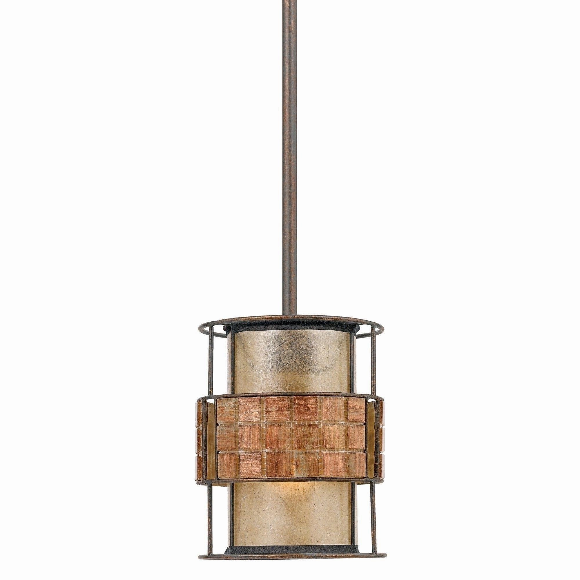 Quoizel Mini Copper Pendant Ceiling Light ambient ceiling fixture