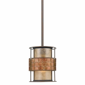 Quoizel Mini Copper Pendant Ceiling Light ambient ceiling fixture