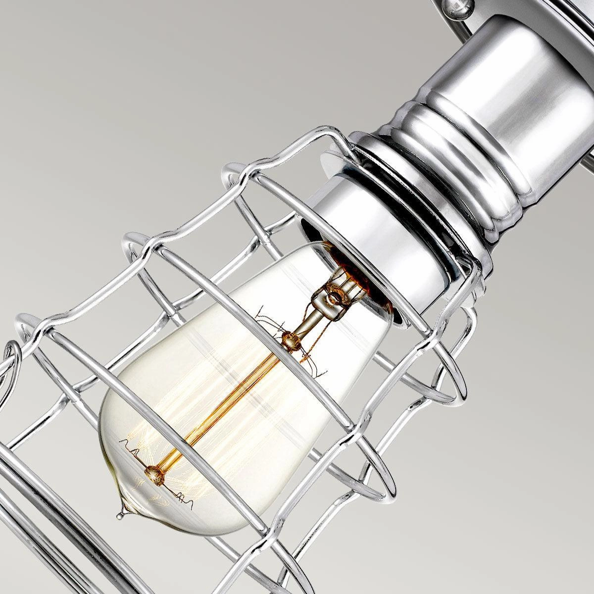 Quoizel Mixon 1 Light Chrome Semi-flush Mount