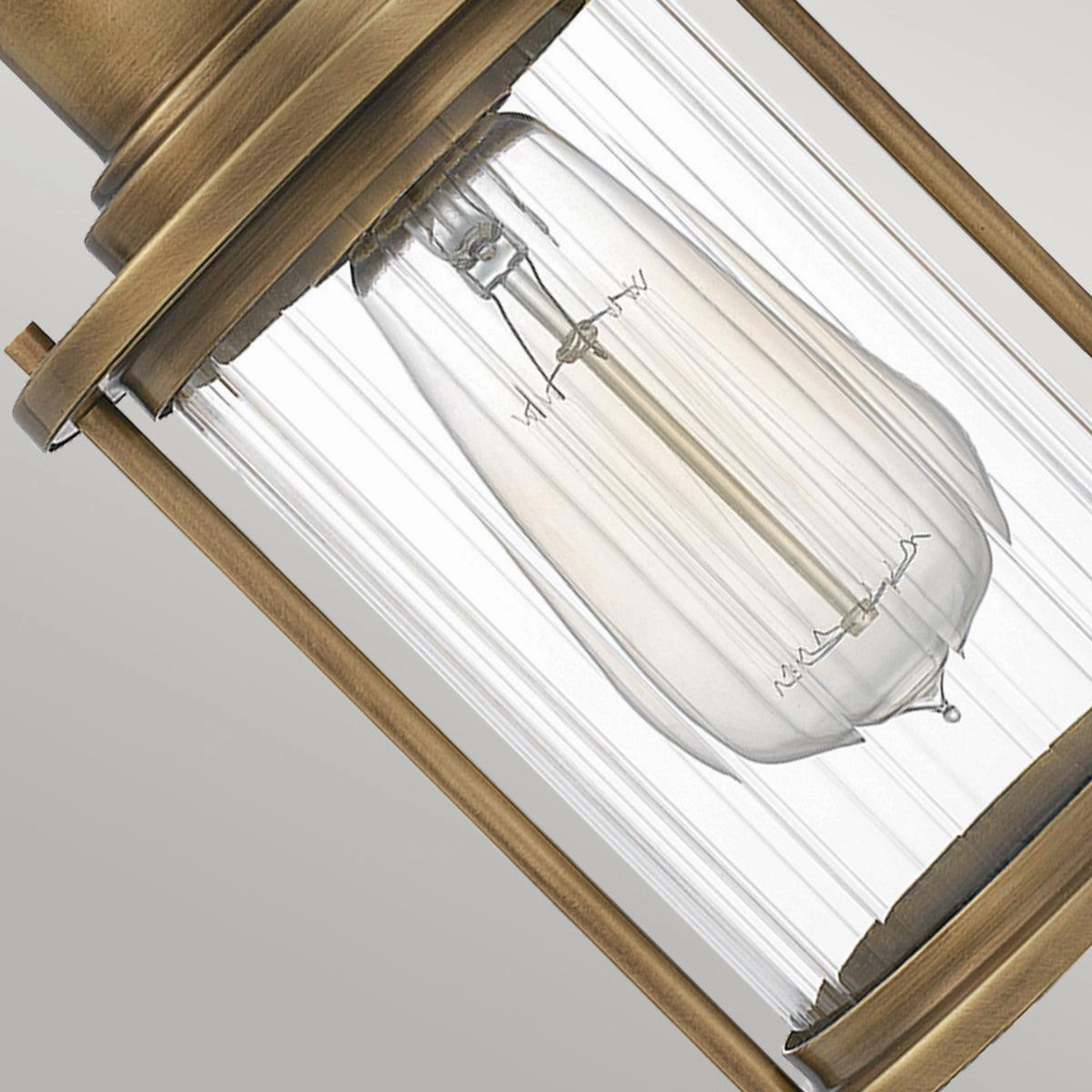 Quoizel Riggs 3 Light Brass Bathroom Wall Light